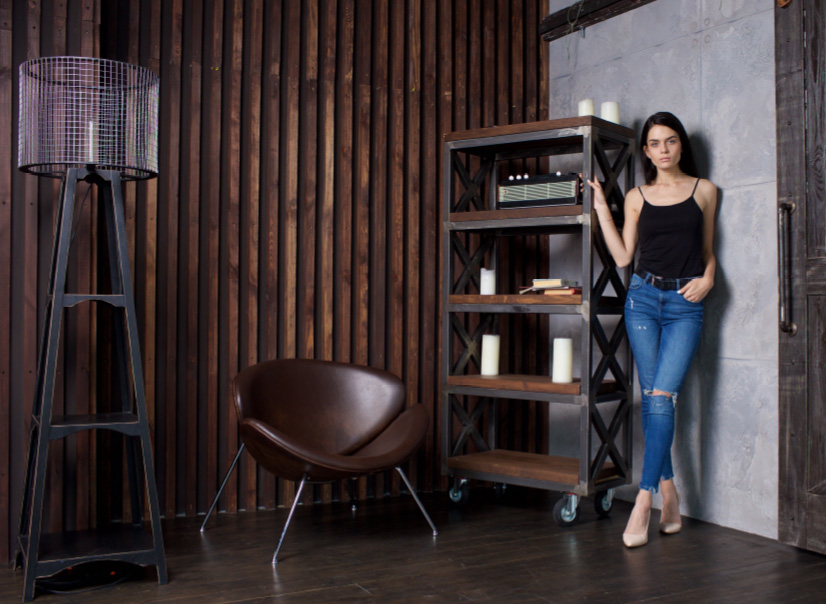 古き良きものを取り入れた味わい深い空間